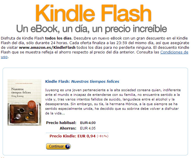  Kindle Flash Diario: Tienda Kindle